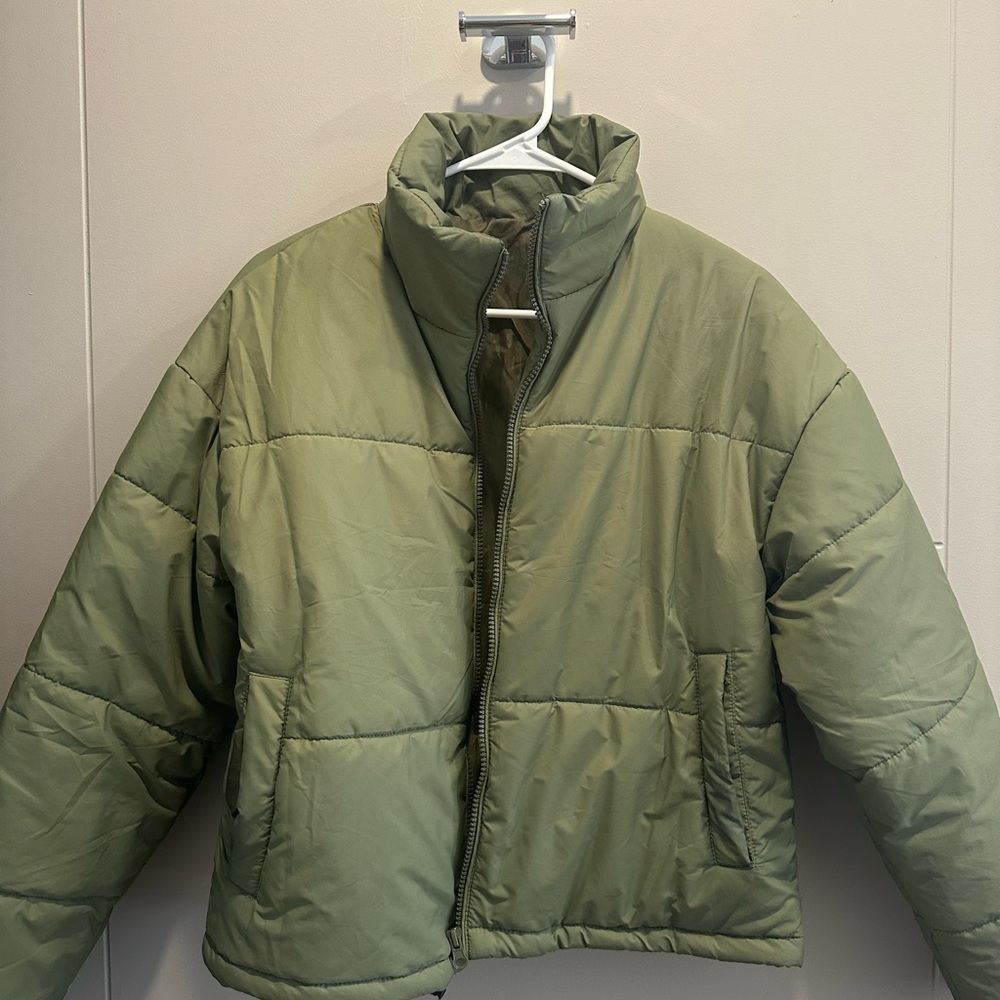 Puffer coat, lightweight